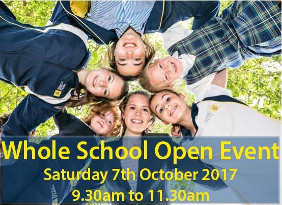 NotreDameCobham's tweet photo. Come along to our #openmorning this Sat 7th Oct &amp; see why Notre Dame is THE school for your child! Doors open 9.30-11.30am see you there! 👍 https://t.co/hO8kFWAwzW