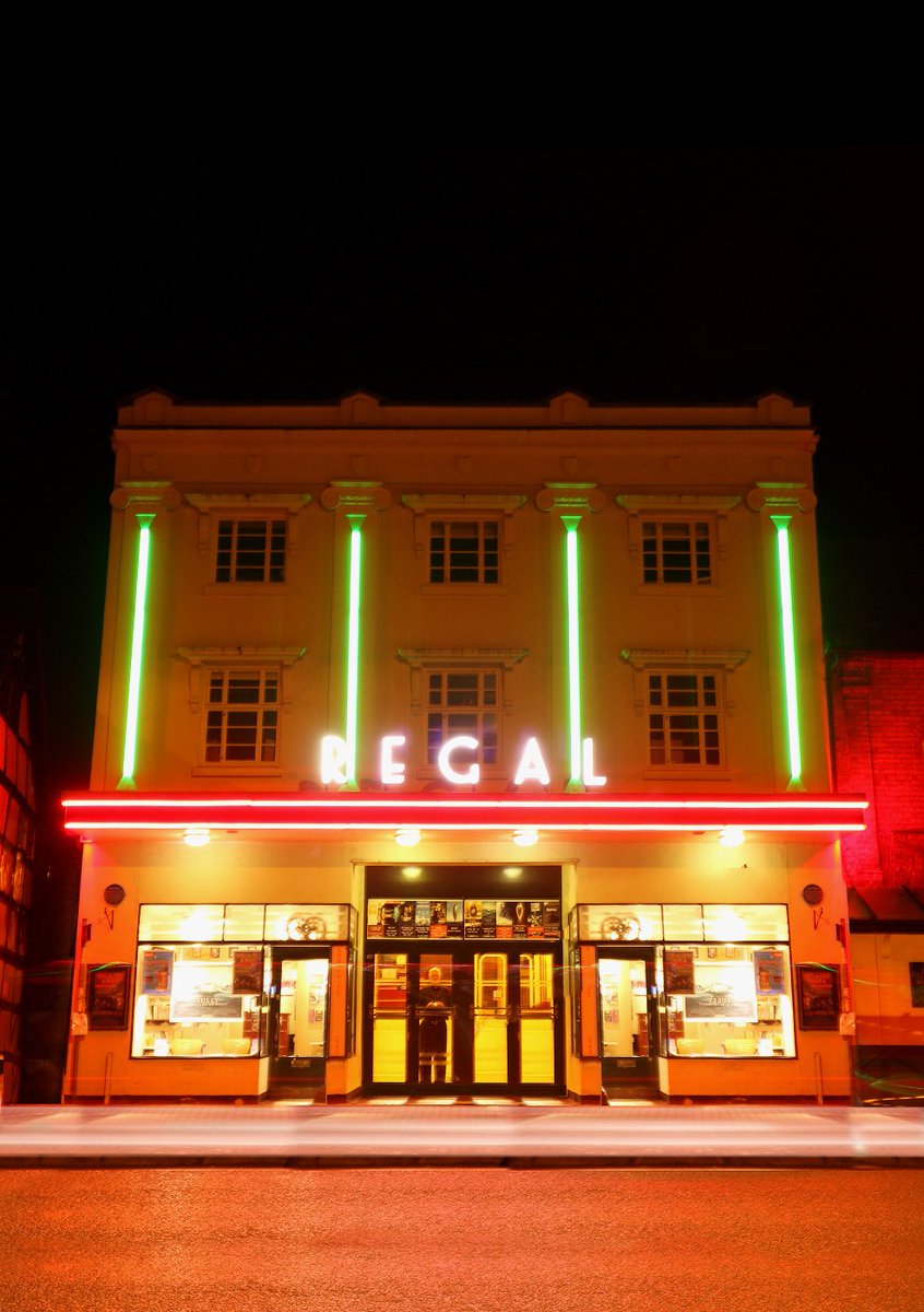 modmalvern's tweet photo. Tenbury Wells Regal, one of the county's many #artdeco cinemas. Taken from the new book Streamline Worcestershire https://t.co/FZm1iFiWBr