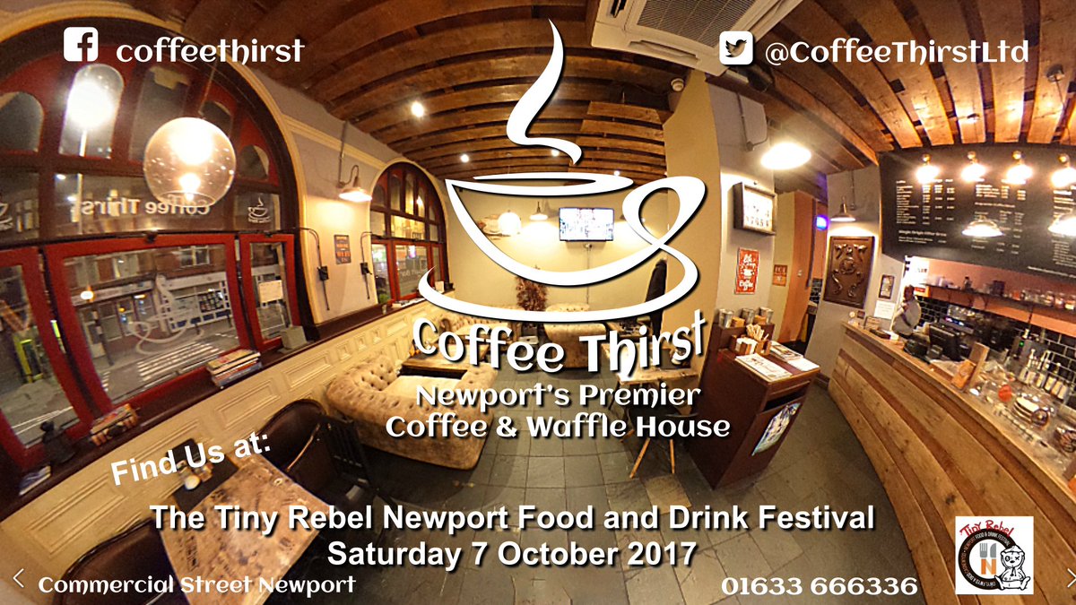 Excited to be at the Tiny Rebel Newport Food &amp; Drink Festival this week - Say Hi! #PortHour newport.gov.uk/newportFoodFes…