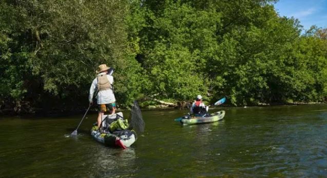 Exploring the Grand River with your rod &amp; reel with <a href="/SheLovesToFish/">Ashley Rae</a> ow.ly/DYy230fA7Bf