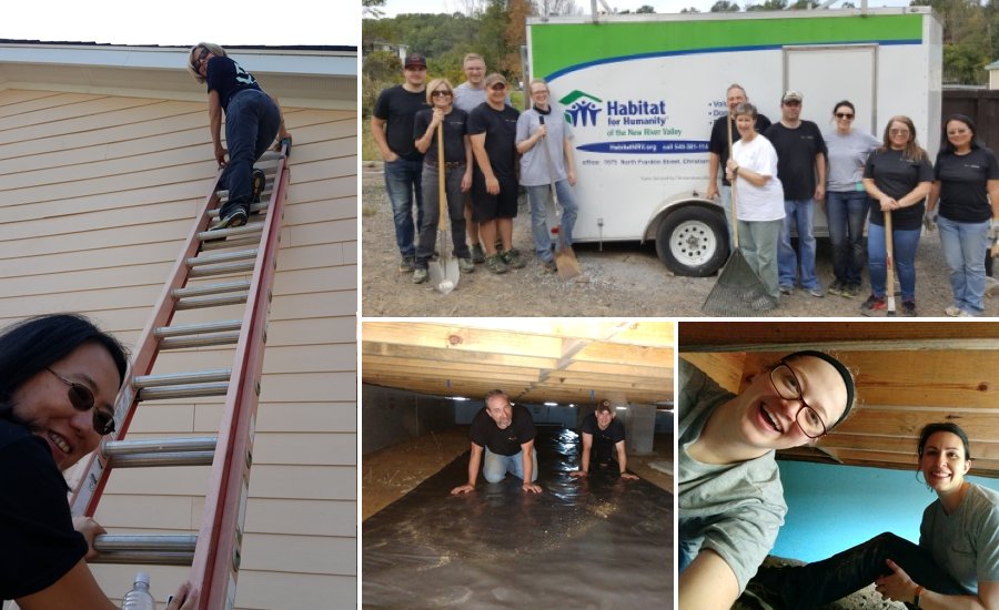 BrownEdwards's tweet photo. Our NRV office recently participated in @VSCPANews's CPA Day of Service. It was a good day for giving back! #CPAService @Habitat_org https://t.co/hzDZpKjl9A