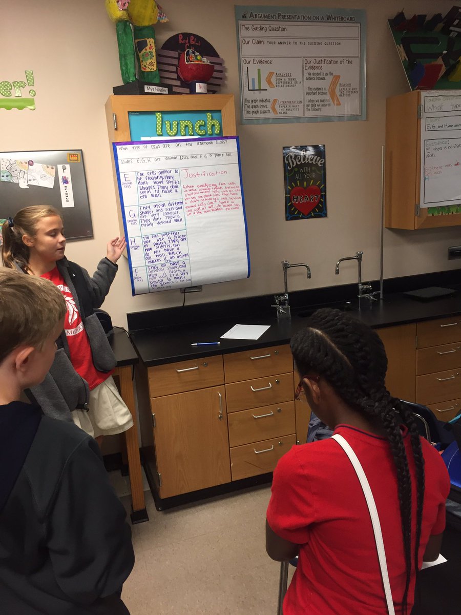 MsBealsClass's tweet image. Students presenting their claims and offering feedback on their justifications #microscopelab #adi #scienceinaction