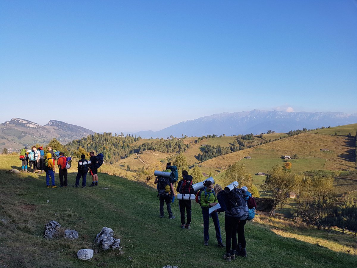 BSB_Trips's tweet photo. @britishschoolro A good photo from today's highlights. Teamwork and scenery in equal quantities. Another great day over. One more to go. https://t.co/DI063ektdL