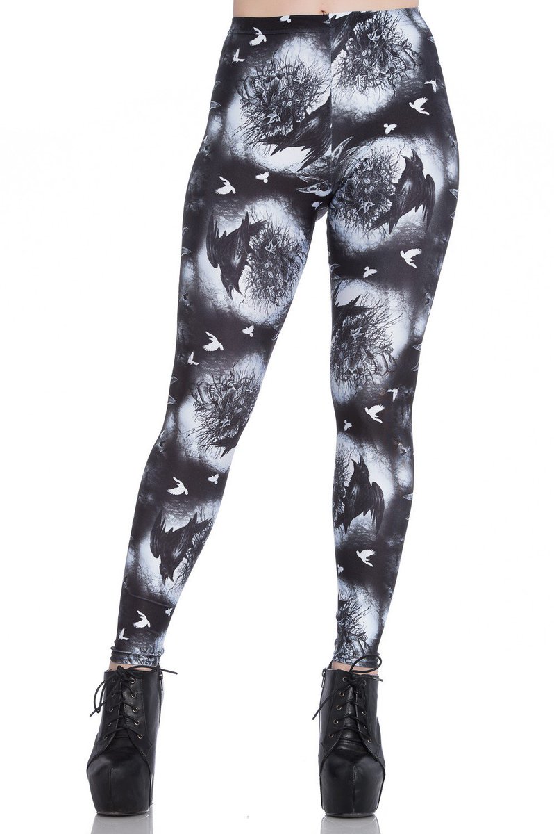 NCorsets's tweet photo. #Leggings feature #skulls and #crows! @shop124street @oldstrathcona #shoplocal #YEG #comfy #standardsize #plussize #goth #spooky https://t.co/EpzozSCmD2