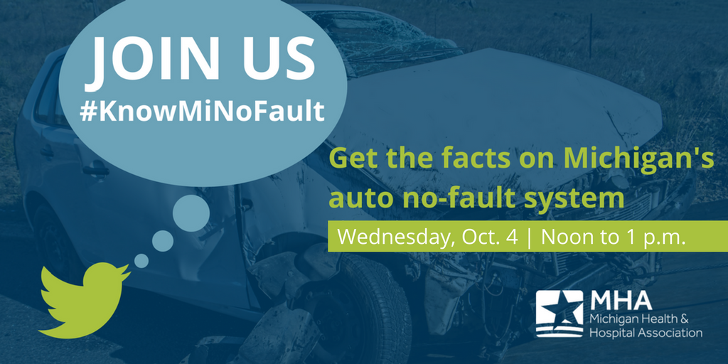 MIHospitalAssoc's tweet image. Join us this Wednesday from noon to 1 p.m. to learn more about MI's #autonofault insurance system → mha.org/Education-Even… #KnowMiNoFault