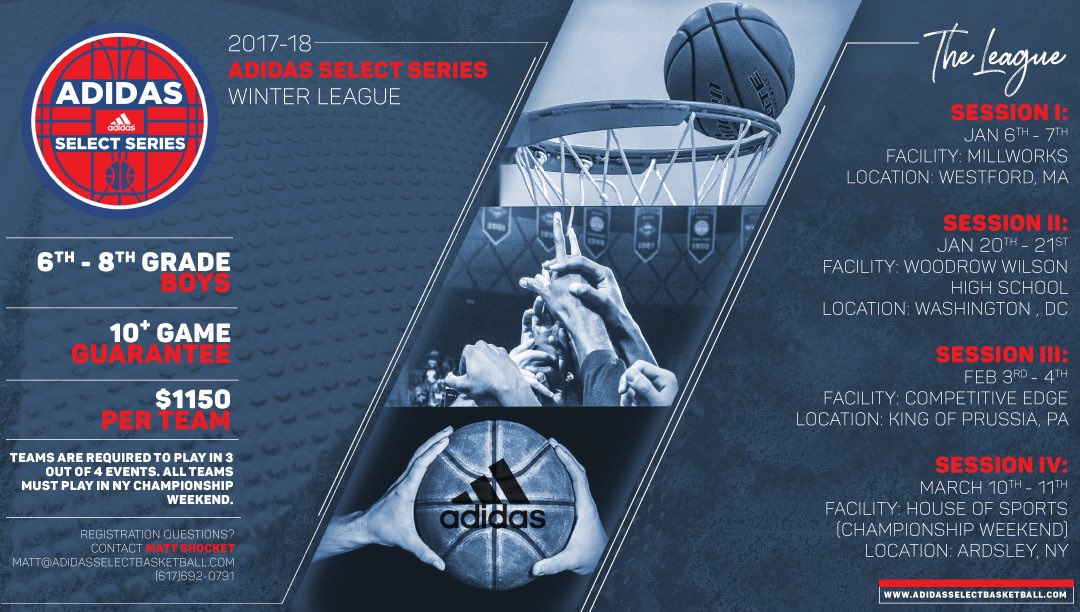 Zach_SEBBall's tweet photo. The Adidas Select Series Winter Dates &amp; Locations have been released #AdidasSelect https://t.co/FXHNPgLkZX