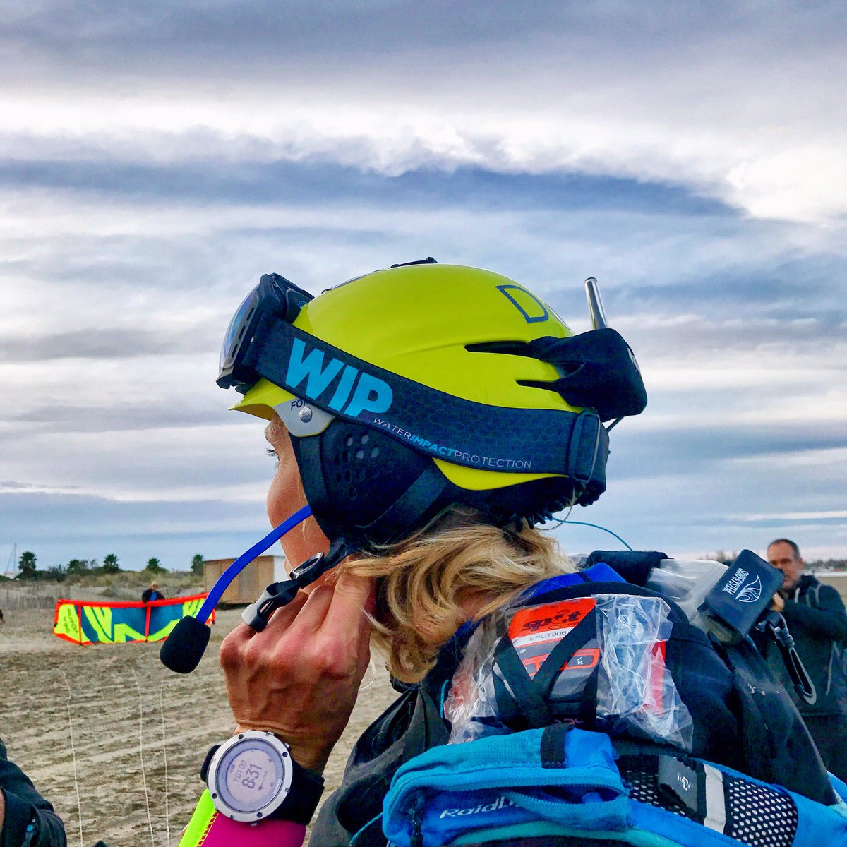 sylvaincaillot's tweet photo. Départ de Doris Wetzel hier pour la traversée de la Méditerranée en #KiteSurf #GrauDuRoi #PortCamargue #ComManager https://t.co/yUYn6kTnNN