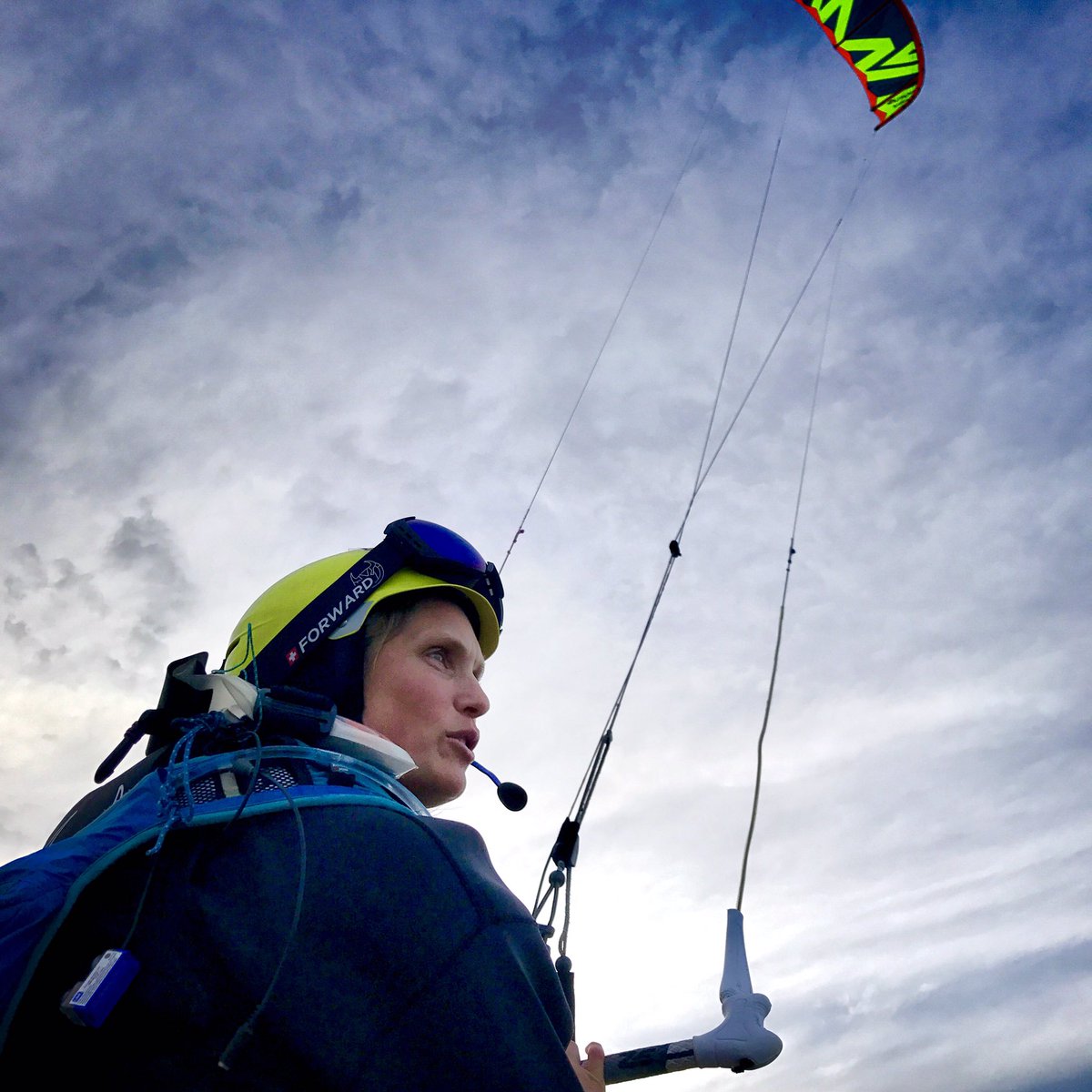 sylvaincaillot's tweet photo. Départ de Doris Wetzel hier pour la traversée de la Méditerranée en #KiteSurf #GrauDuRoi #PortCamargue #ComManager https://t.co/yUYn6kTnNN
