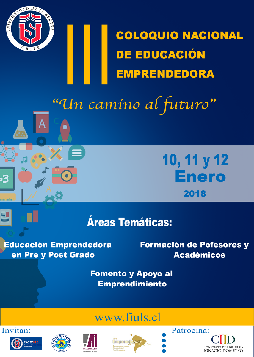 Se viene el III Coloquio de #Educación para el #Emprendimiento
Tú cómo aportas? Postula acá tu iniciativa: ow.ly/SYI730fAelt