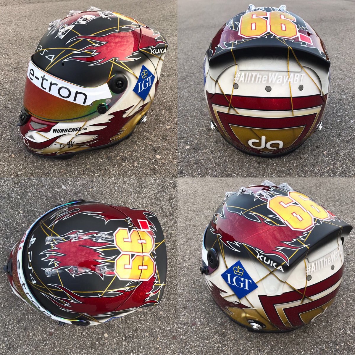 seanbulldesign's tweet photo. Very happy to reveal my next helmet design commission for @Daniel_Abt  and the '17/18 formula e season for @audiformulae #audi #fe #formulaE https://t.co/Y9KE3xXxtt