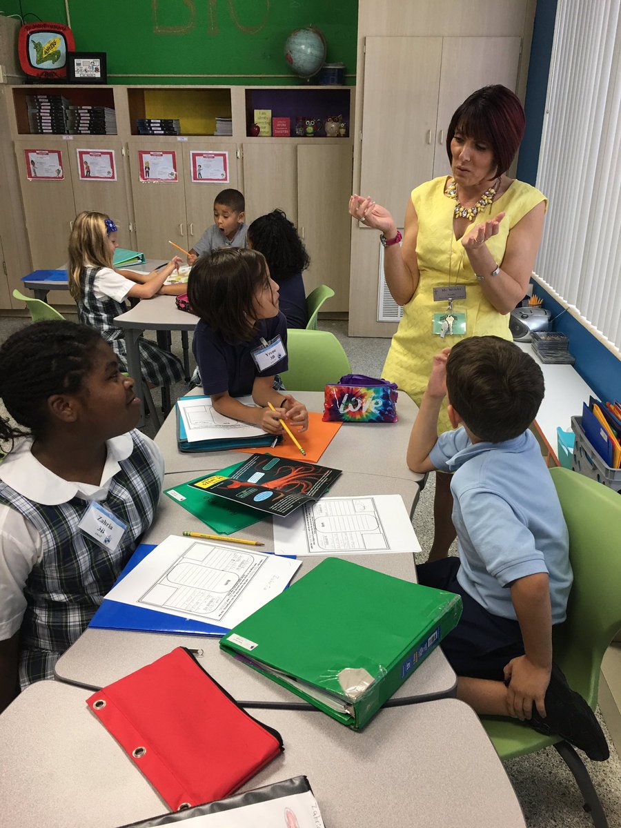 NativityCS's tweet image. Students in Mrs. Weicht's 2/3 enrichment class work on comparing and contrasting key details presented in multiple texts. #ELA+Science