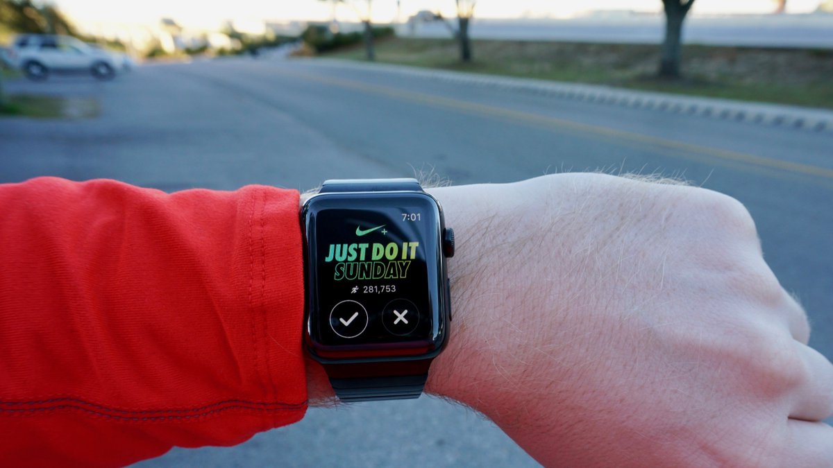 nike run club on apple watch 4