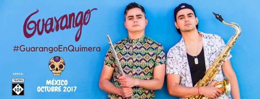 CadenaRadioMx's tweet photo. Hoy #CadenaPop, entrevista con @guarangosalsa 1er banda de salsa colombiana invitada al #FestivalQuimera, 19 hrs por https://t.co/r3RVV9WxaO https://t.co/peHuDJEy6J