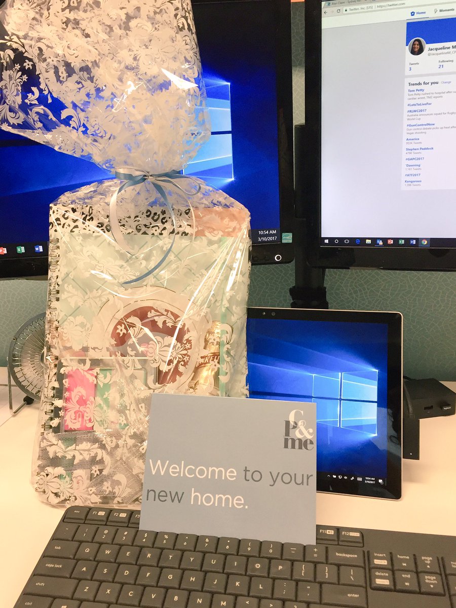 JacquelineM_CP's tweet image. First day at @CoxPurtell what a welcome! #LifeAtCP #PerksAtWork