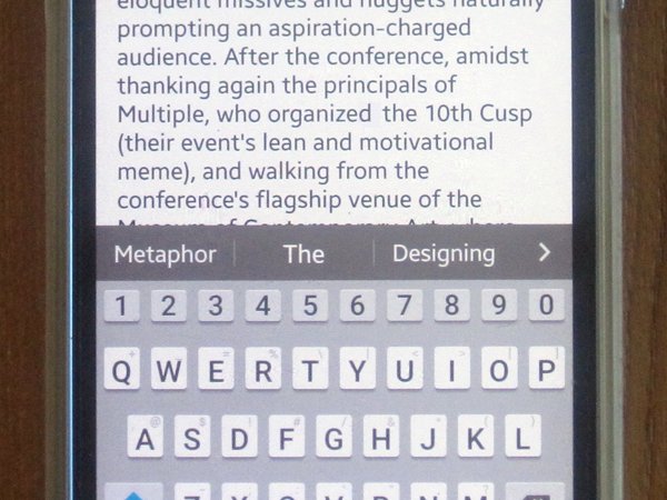 designfeast's tweet photo. π·: #MobileWritingβMy recap and reflection in progress of the annual @CuspConference β The 10th! Organized by @MultipleInc. #Cusp2017 https://t.co/ZrL37RCAt2