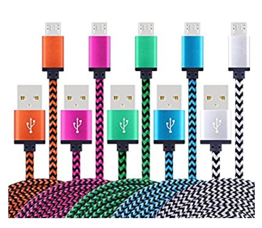 WCSchoolStore's tweet image. New at The Den...Charging cords $1 per foot &amp;amp; dual port charging blocks $5! We have 3, 5, 6, &amp;amp; 10 foot cords!