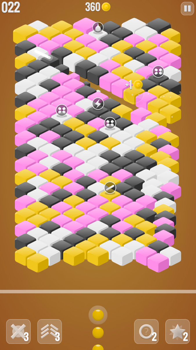 JustYummyGames's tweet photo. Something more colorful. Hundreds of themes, pick you favorite and have fun! #Blocksy, out in October #gamedev #indedev https://t.co/9Yi6WE9t6M