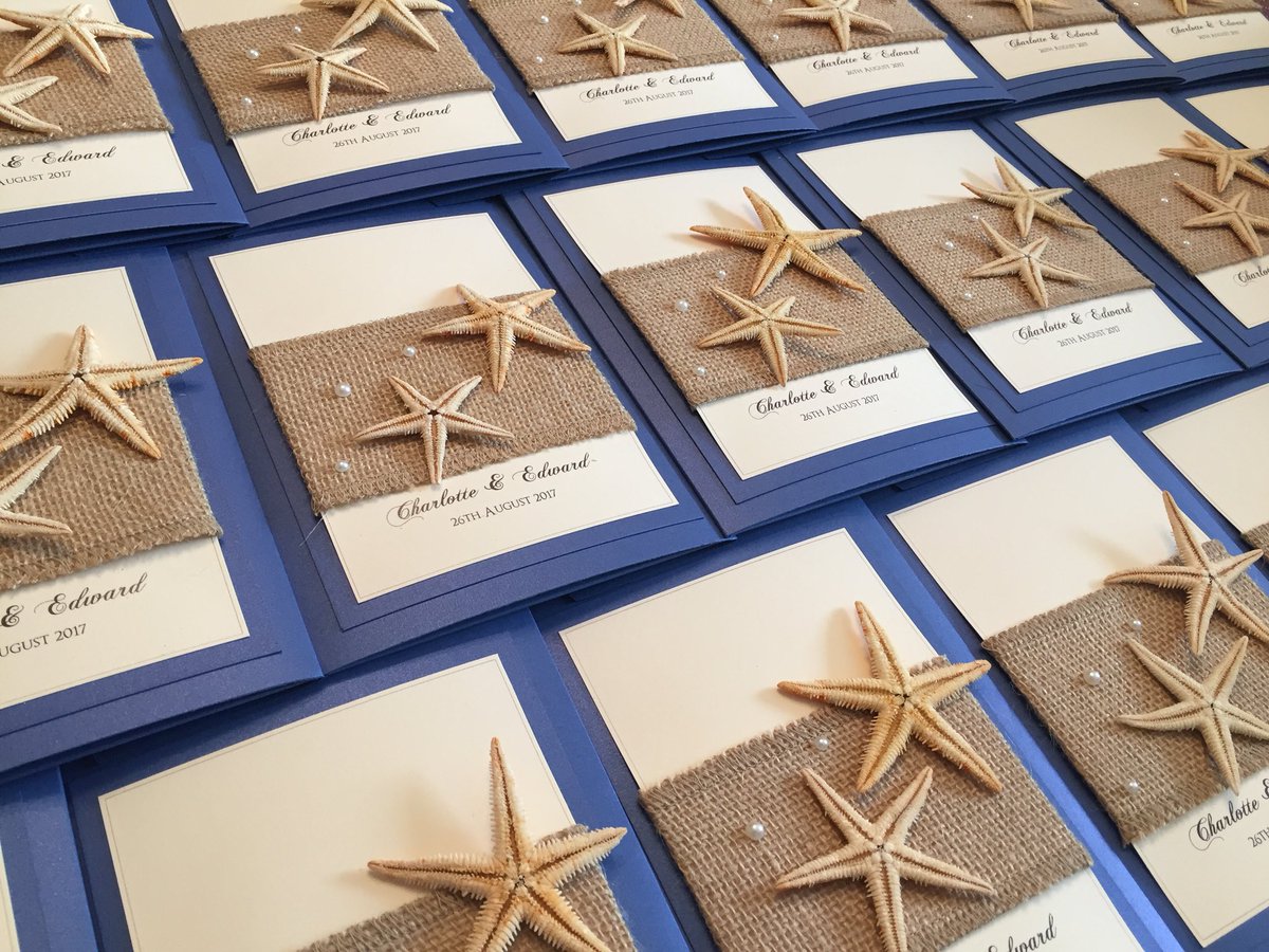 designerinvite's tweet photo. Beach Themed Pocketfold Invitations #wedding #starfish #pearl #hessian #beach #rustic #pocketfold #stationery https://t.co/iA37lSXN9p