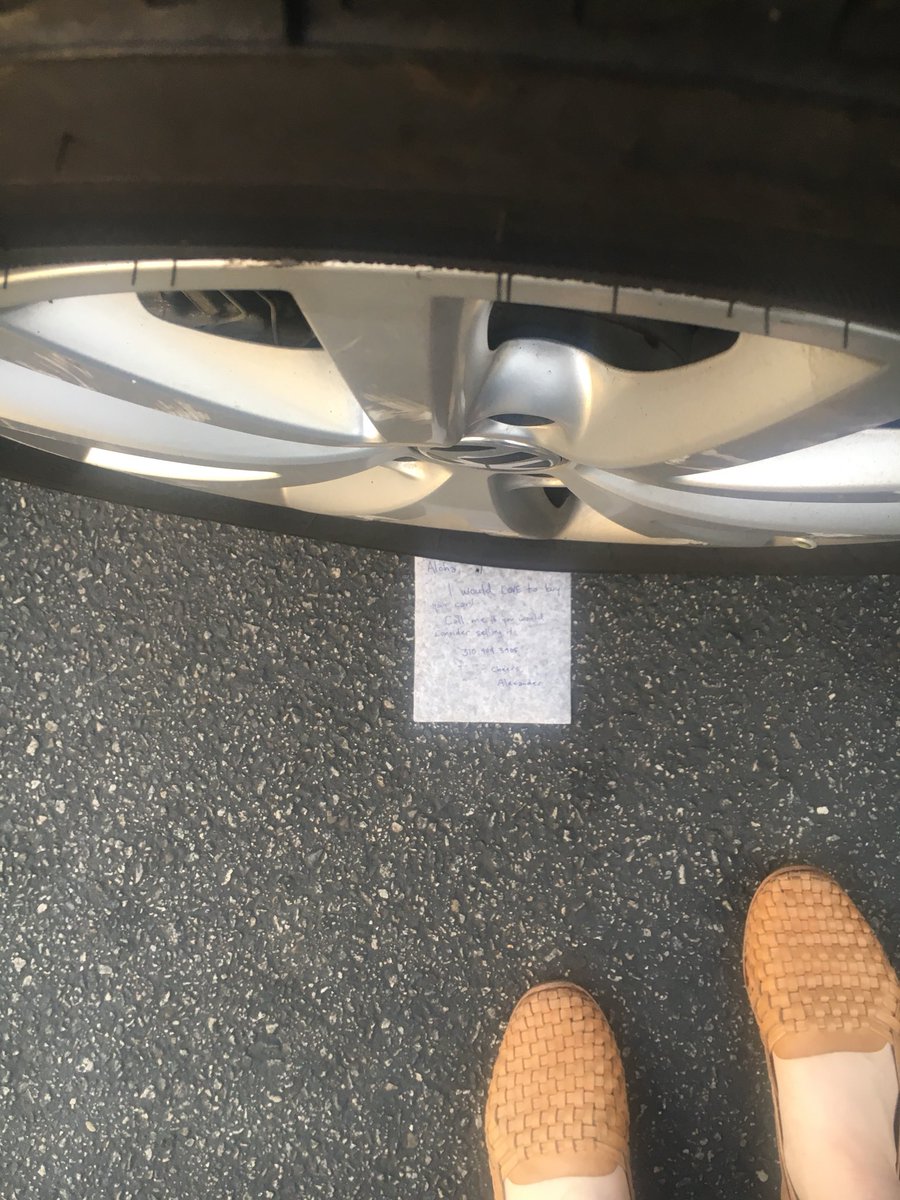 Finds always show up when you least expect them... especially when they’re pressed into the pavement beneath your wheels. #FOUNDnote