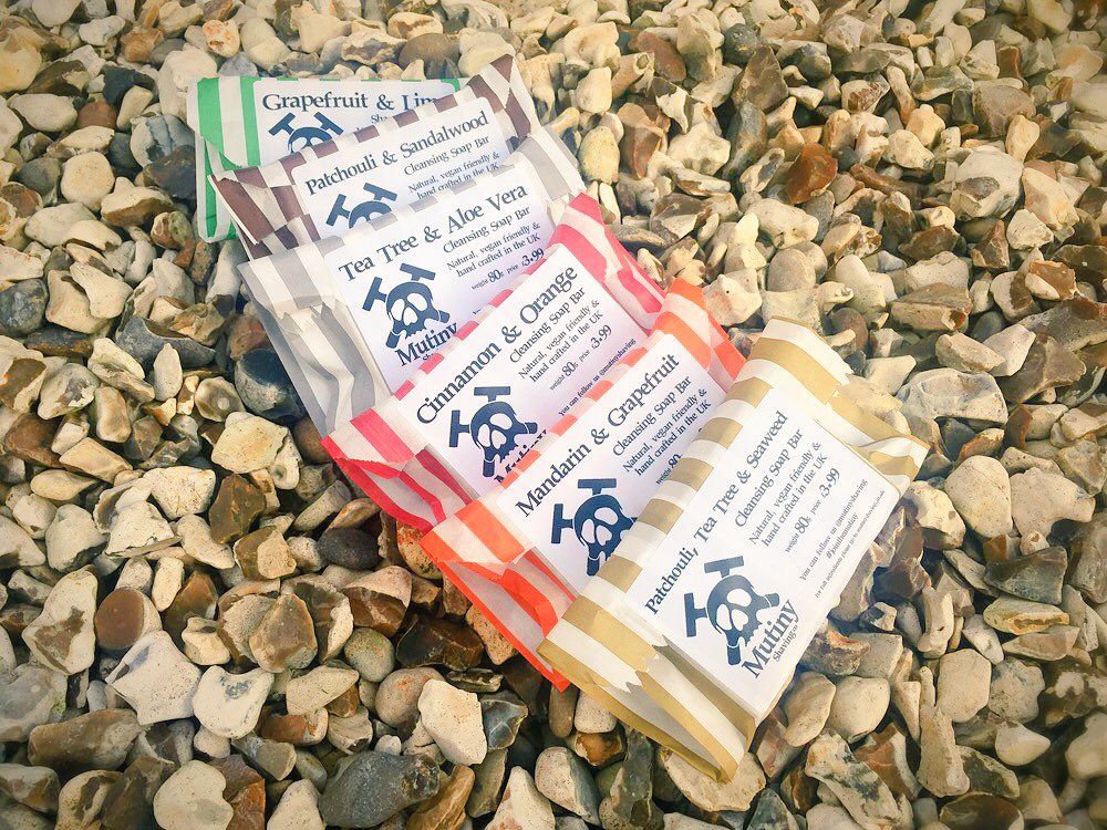 MutinySoaps's tweet image. Our zingy Mandarin &amp;amp; Grapefruit and spicy Cinnamon &amp;amp; Orange soaps are perfect for the colder, wintry weather! All natural &amp;amp; smell fantastic!