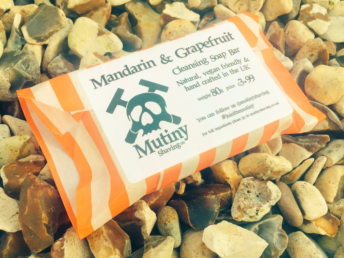 MutinySoaps's tweet image. Our zingy Mandarin &amp;amp; Grapefruit and spicy Cinnamon &amp;amp; Orange soaps are perfect for the colder, wintry weather! All natural &amp;amp; smell fantastic!