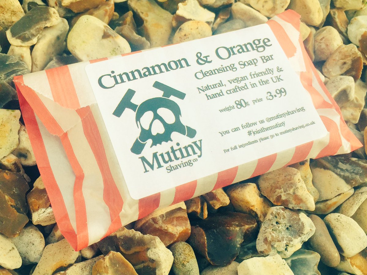 MutinySoaps's tweet image. Our zingy Mandarin &amp;amp; Grapefruit and spicy Cinnamon &amp;amp; Orange soaps are perfect for the colder, wintry weather! All natural &amp;amp; smell fantastic!