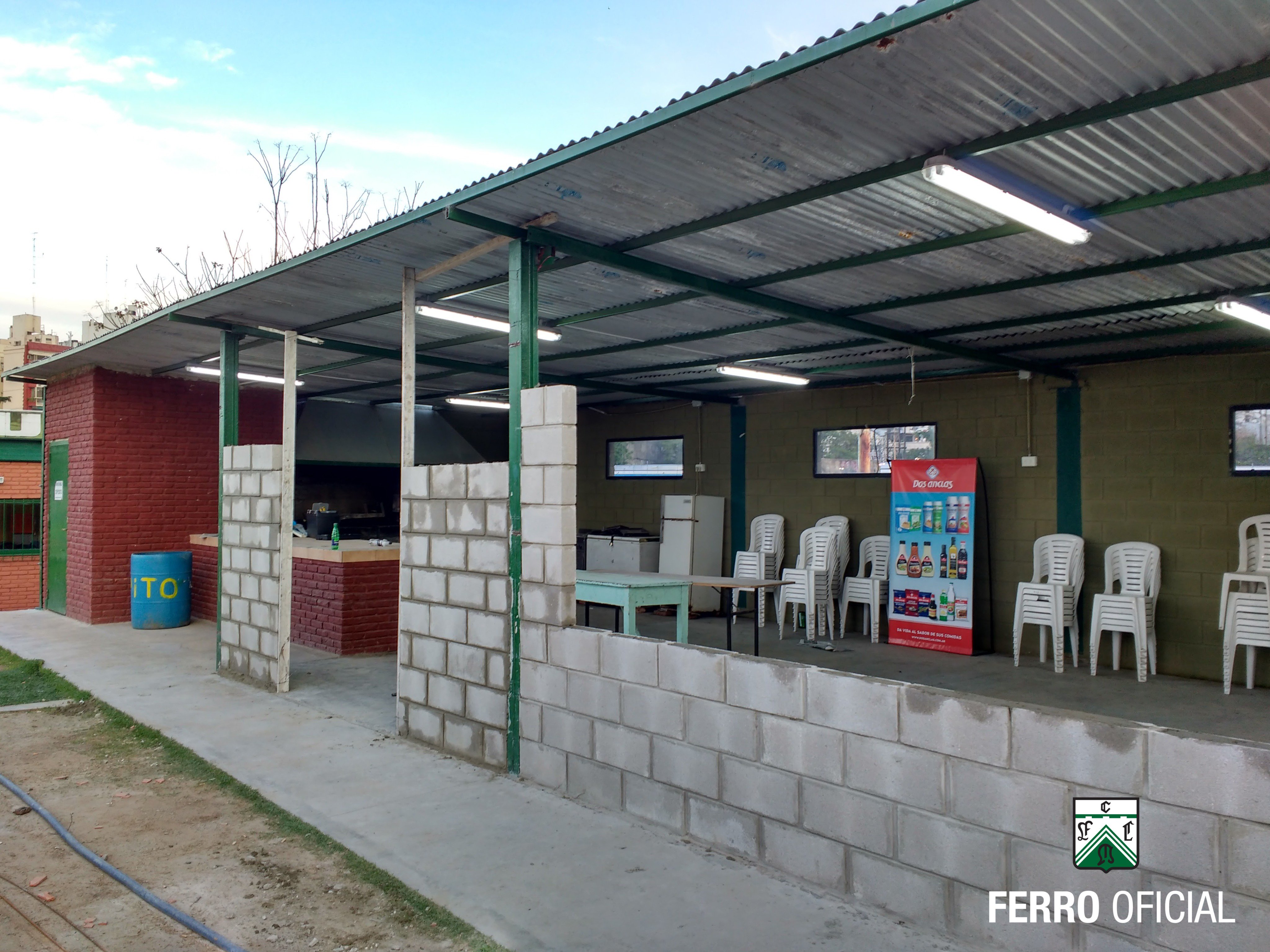 Club Ferro Carril Oeste - #Infraestructura Así quedó la Sede Social luego  de las obras realizadas en el sector del frente.