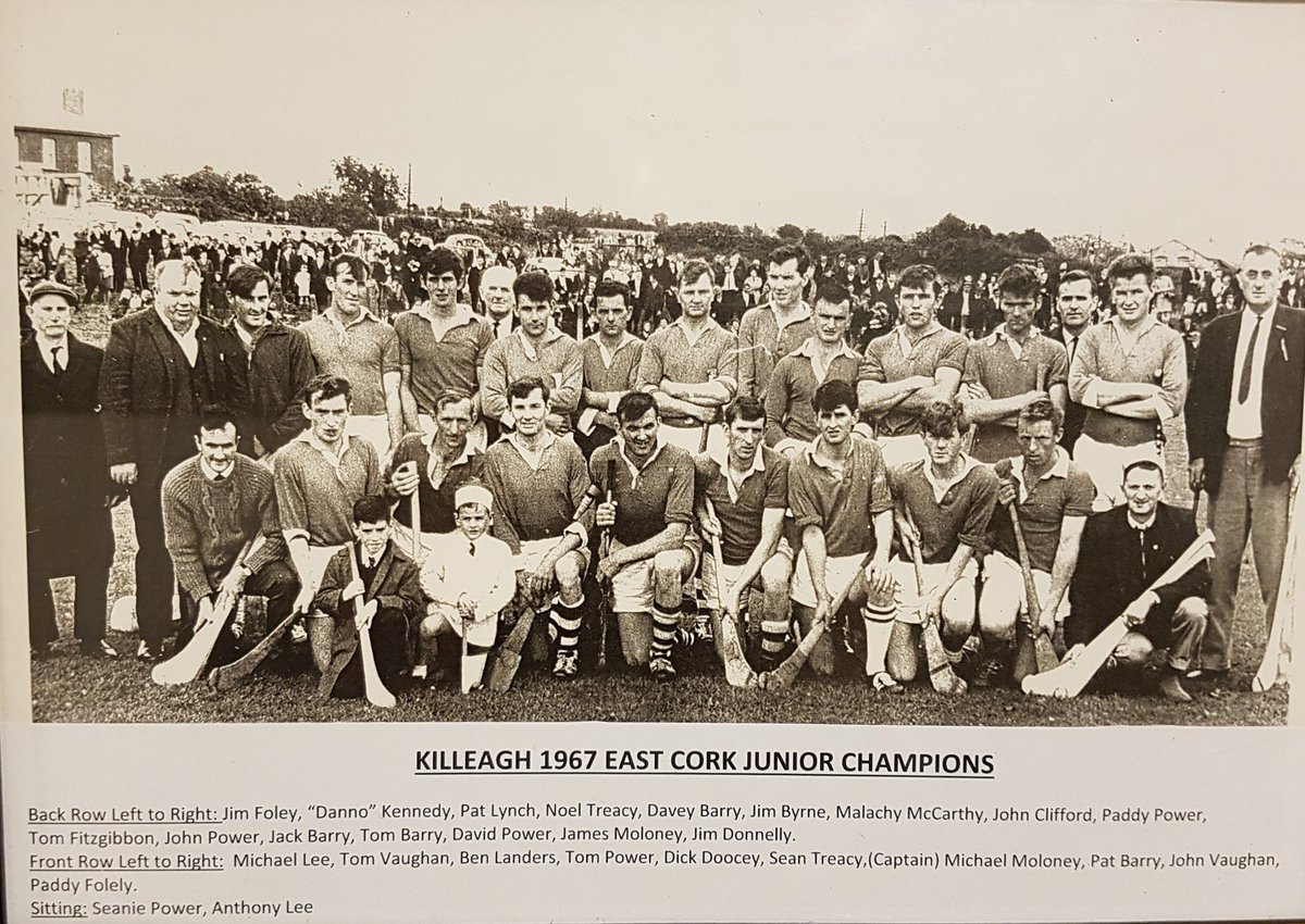 KilleaghGAA's tweet photo. We are honouring our Stars of '67 next Saturday night. Come along-enjoy the Stories &amp; the craic
@EastCorkGAA @Tracey_Cork @OfficialCorkGAA https://t.co/KePSeeqarY