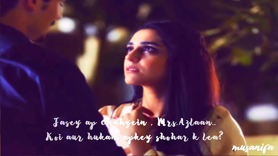MarieShaheen's tweet photo. @JuwairiyaF TFIOS - AzMahir - Aur Koi Hukam Ap k Shohar K Liye , Mrs.Azlaan!
https://t.co/JJ68aj5KeX https://t.co/E18XyZtDLl