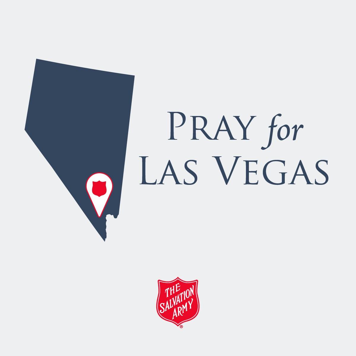 Please continue to pray and give blood. Teams from <a href="/SalArmySONV/">Salvation Army Southern Nevada</a> are at two Las Vegas area hospitals to provide emotional and spiritual care.