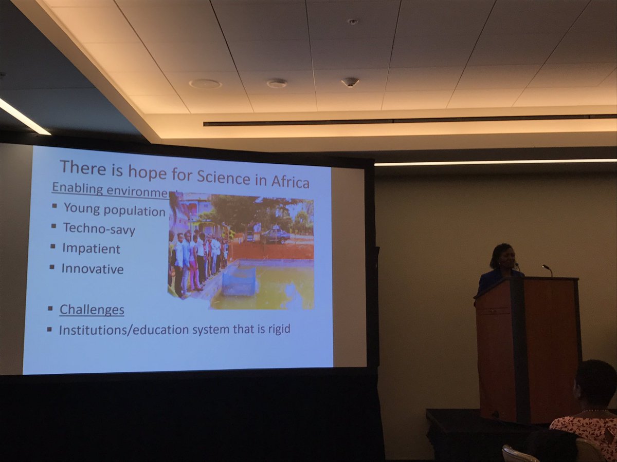 anjalikumar6's tweet photo. "The youth make me hopeful for science in Africa" Dr. Maina from #Kenya #GC2017 @PEERatNAS #GrandChallenges @GlobalDevLab https://t.co/68cZUw8qzf