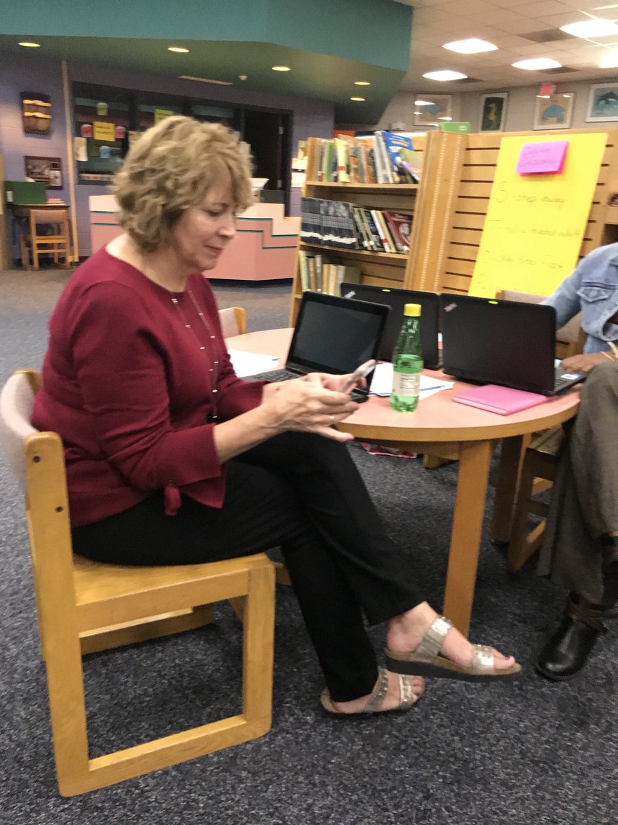 Kabriel123's tweet photo. Teachers in staff meeting setting up I-Ready Instructional Groups.  #WatchUsSoar #TeamZeb #VANCECoProud https://t.co/guAcL26SRr