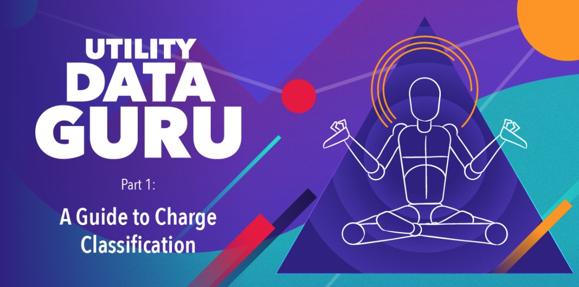 erikcbecker's tweet photo. Utility Data Guru is your expert on all things data. Part 1 of the series talks charge classification &amp; how it works https://t.co/nB3UmIMA0a https://t.co/JilTkD9ZOc