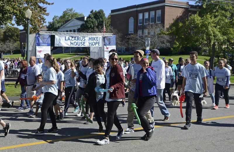EagleTrib's tweet photo. Hundreds of participants raised thousands of dollars at the Lazarus House Hike for Hope to aid the homeless https://t.co/Wb4HDX4m1x https://t.co/EC9x9n14XU