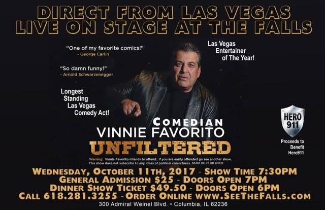 Hero911 Network (@hero911network) on Twitter photo Coming to Columbia, IN. October 11 & 12 with <a href="/VinnieFavorito/">Vinnie Favorito</a>.
Learn more and get tickets: bit.ly/2xT7tcY #Hero911 #BestComedian Coming to Columbia, IN. October 11 & 12 with <a href="/VinnieFavorito/">Vinnie Favorito</a>.
Learn more and get tickets: bit.ly/2xT7tcY #Hero911 #BestComedian