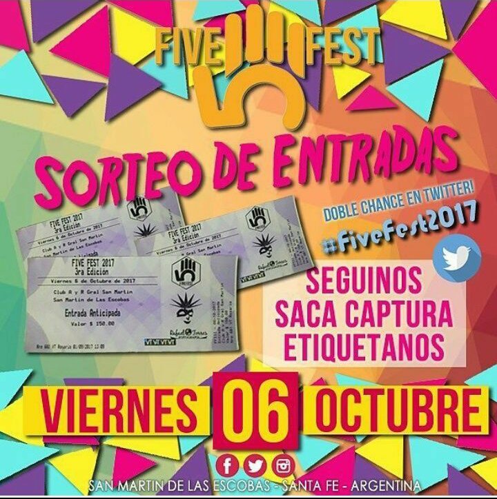 yagopansa779's tweet photo. #FiveFest2017  @FiveFest2017 
Ya quiero que llegue el dia ahre😎 https://t.co/k48WIrcDuw