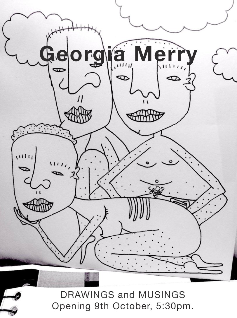 Coming shows...#RefineryArtSpace #GeorgiaMerry #art #drawings #Nelson #NewZealand