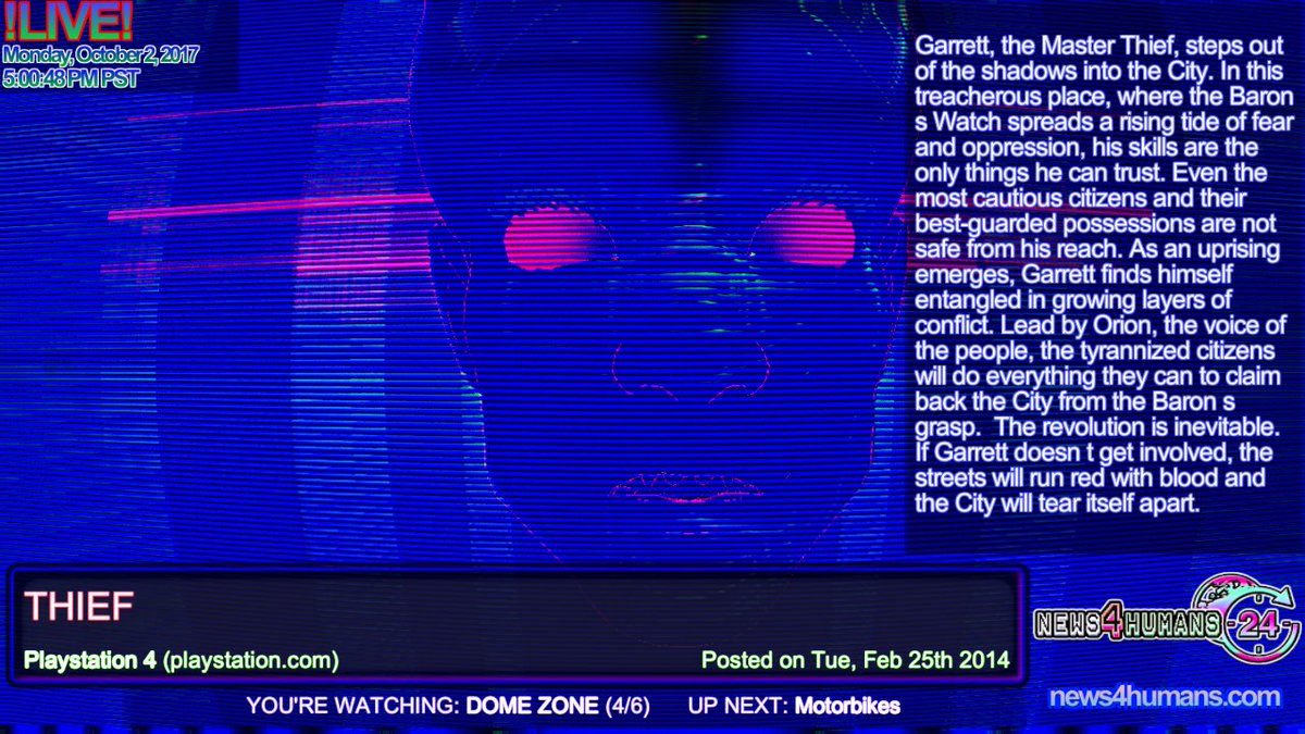 DOME ZONE via Playstation 4: THIEF us.playstation.com/ps4/games/thie… #gaming