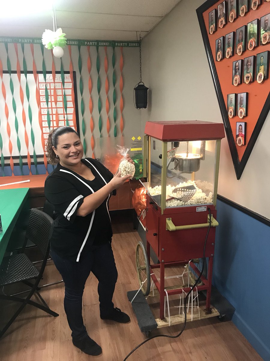 VOA kickoff! Ballpark day with popcorn and sodas! We had a great first day. #voa365 #voa0265