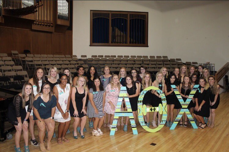 BCGreek's tweet photo. Between the Kappas, Omegas, and Thetas, our sororities added 42 women to our ranks! https://t.co/8YGBcTnLZO