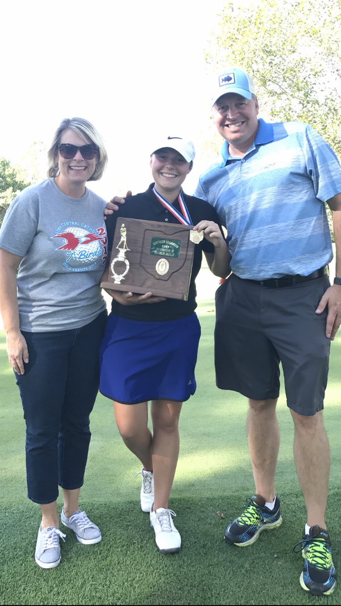 briankgarver's tweet photo. This girl has brought us so much joy! Very proud of her! #LCC #DistrictChamps #OHSAAgolf #StateBound https://t.co/pPssCmscp5