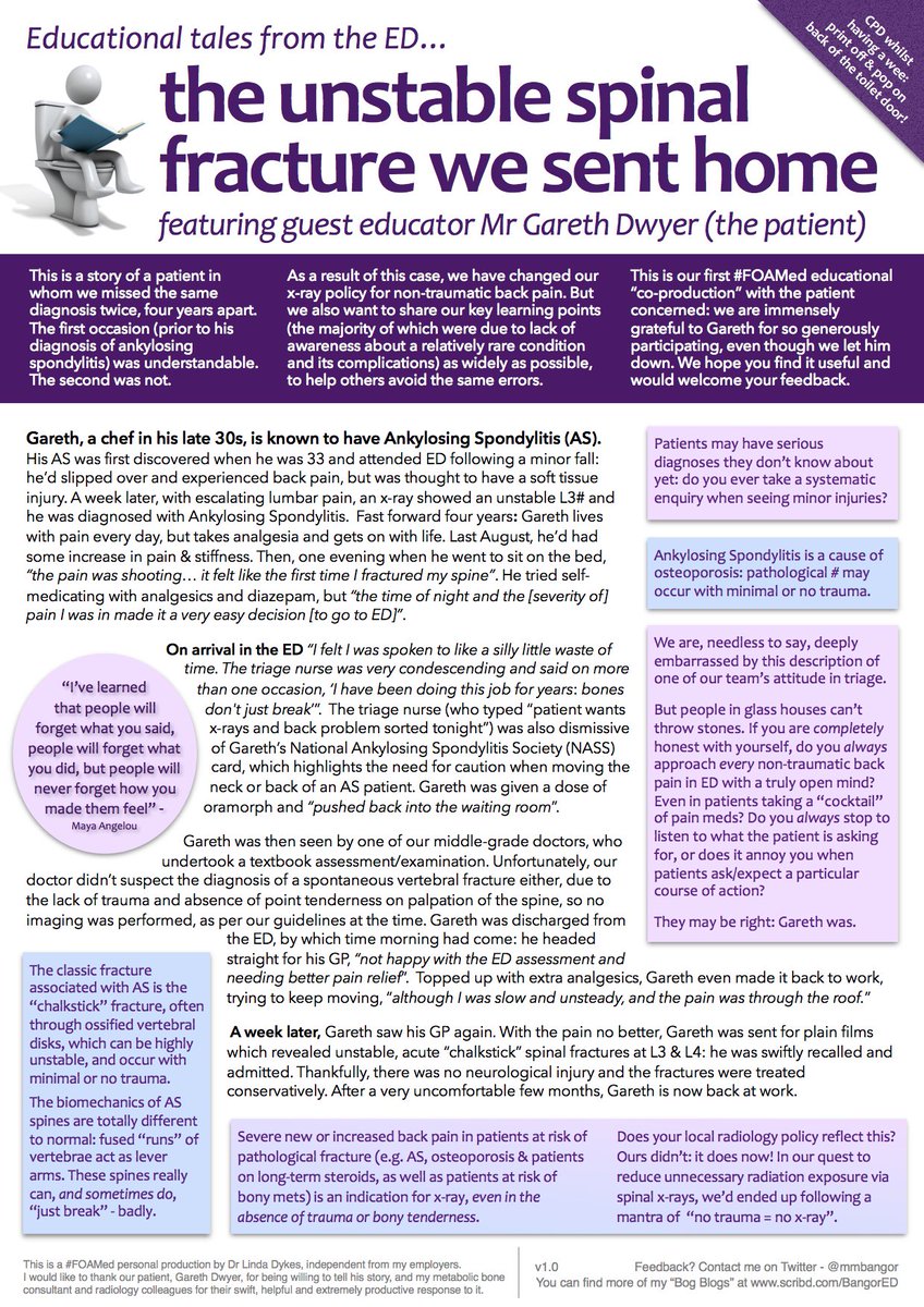 DrLindaDykes's tweet photo. @HullStrength @DrCJohn @JamesTitcombe @ptsafetylearn @theQCommunity Hello! We've done 2 MedEd co-productions w/ patients/families - one on missed unstable # w/ AS, and "Bryn's Tale" - https://t.co/u04zRs3Dzf https://t.co/P7gAeO5GLZ