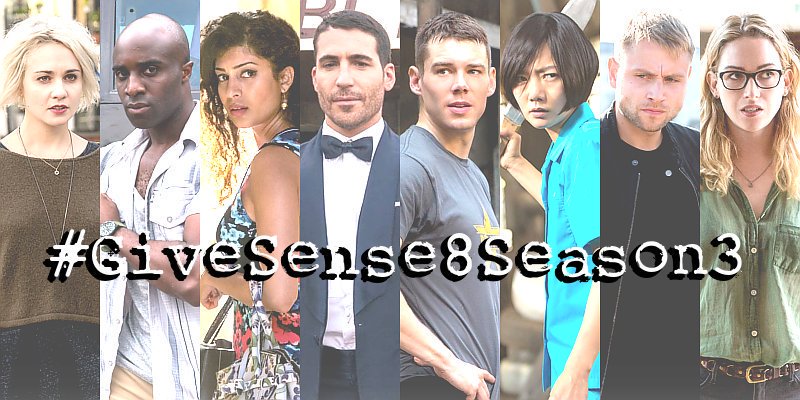 Sense8Worldwide's tweet photo. We did show our love once, let's do it again!! #GiveSense8Season3 https://t.co/QHVCPkATDx