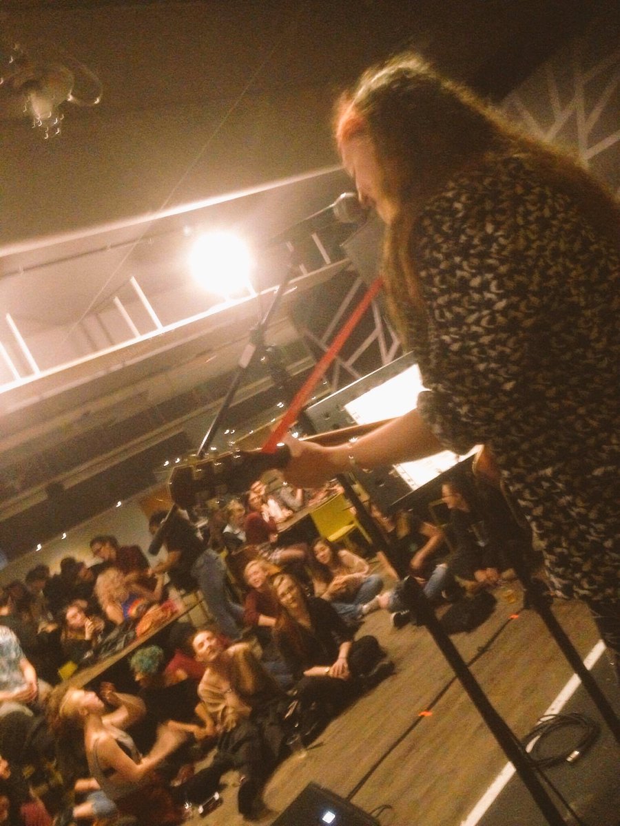 StanOpenMic's tweet image. Open mic is in full swing - Batgirl on stage now #FalmouthFreshers #Batgirl