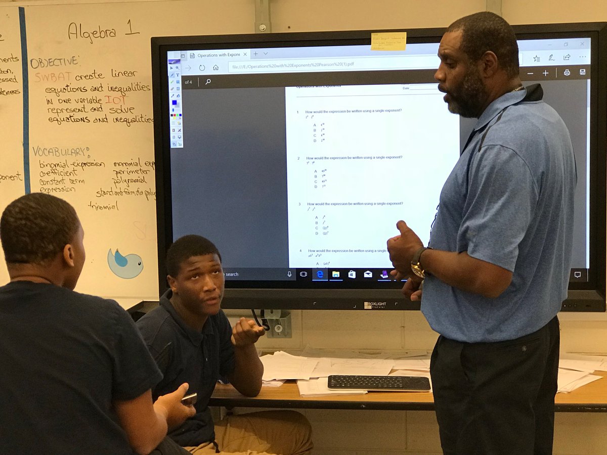 Mstewart_2u's tweet photo. Happening now extended school day. These young Men volunteered to stay on their own@APSHarperArcher #HAMSLIT @DrEmilyAMassey https://t.co/JbDfAL2HPr