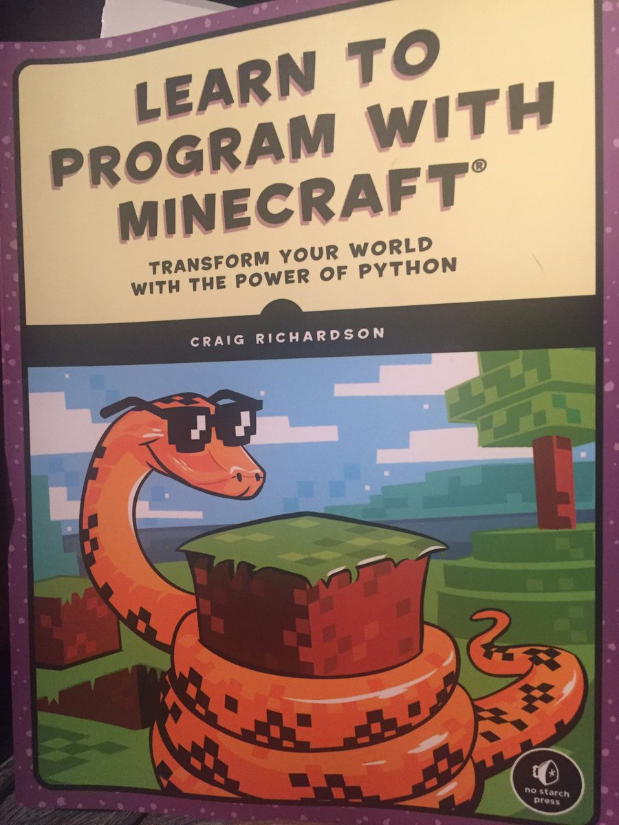 BoundsofoutMath's tweet photo. Trying some x, y, z teleporting w/ #python in #minecraft . Just starting to explore areas of cross-over into math class. #CSandMath #cs4all https://t.co/I7vhvJpqrP