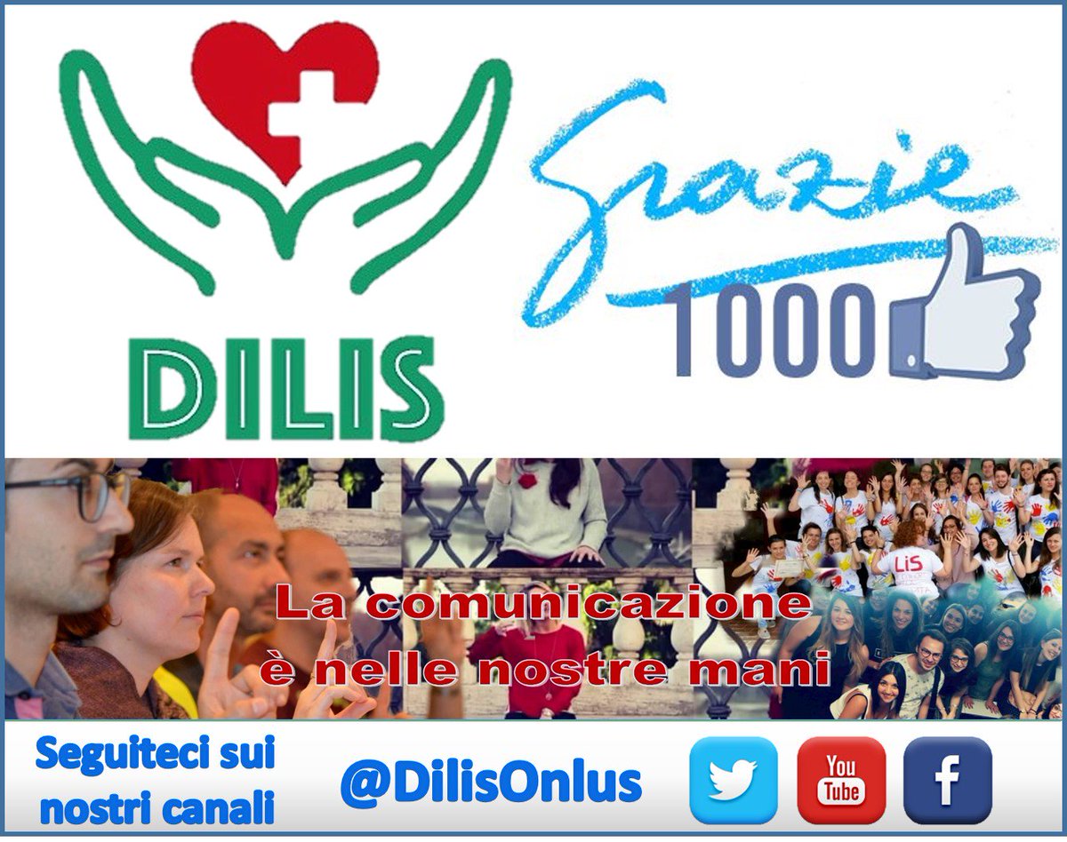 Anche qui niente male!
Continuate a segurci e grazie a tutti.
#dilisonlus #dilisday #lis #1000like