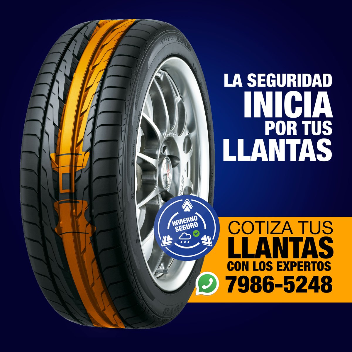 ⚠️LA SEGURIDAD INICIA POR TUS LLANTAS⚠️
 Consulta a nuestro WhatsApp
  ✅7986-5248✅ 
| #TOYOTIRES | #TAGTOYO | #ELSALVADOR | #RENDIMIENTO I #LLANTAS | #MAXXISTIRES| #KAPSENTIRES | #PRESATIRES I #OCTUBRE I #CAMBIO I #lluvias I #HUMEDAD I #SEGURIDAD I #FAMILIA I #TAGSEGURIDAD