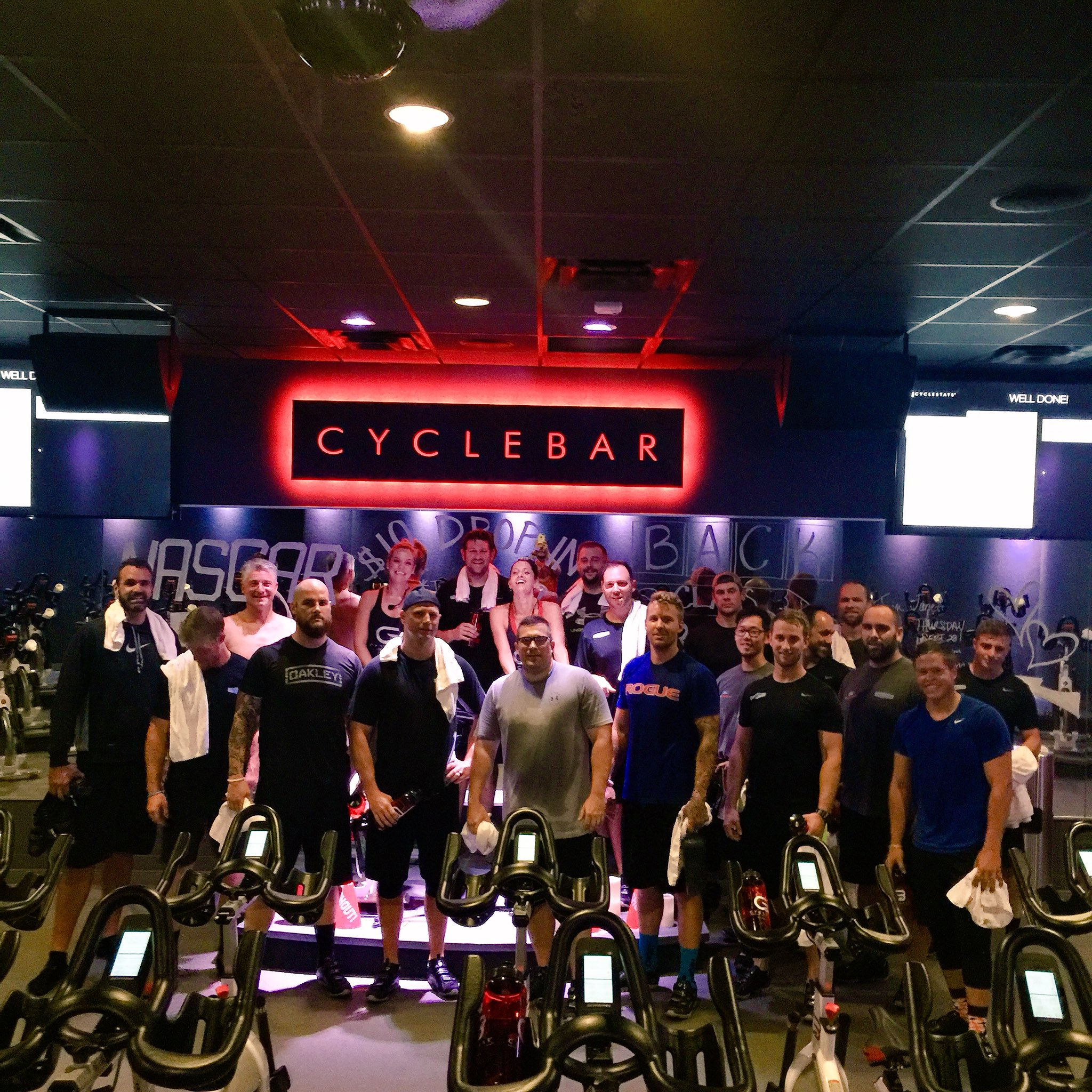 CycleBar Lake Norman on X The guys from StewartHaasRcng crushed their training for the NASCARfitChallenge powered by Lily Diabetes Come join the excitement Oct 4th from 4 7 30pm cheer on your favorite