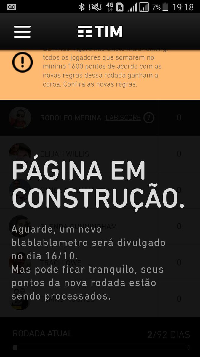 Ainda está em Atualização! 
Mas está muito estranho essas novas regras, está muito fácil. "Quando a esmola é demais o Santo desconfia".